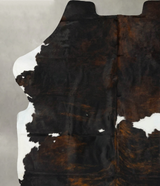 Tricolor XX-Large European Cowhide Rug 7'11"H x 6'11"W #B23216 by Hudson Hides