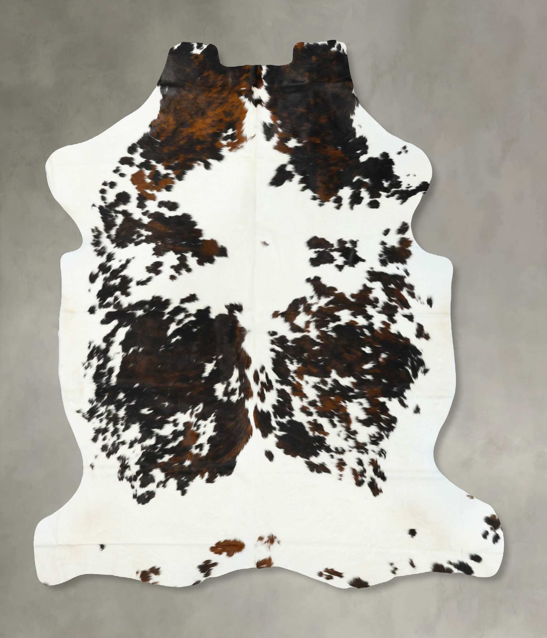 Tricolor Cowhide Rug #B23259