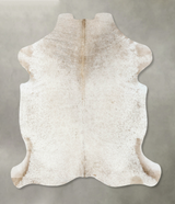 Salt and Pepper Brown X-Large European Cowhide Rug 7'5"H x 6'7"W #B23293 by Hudson Hides