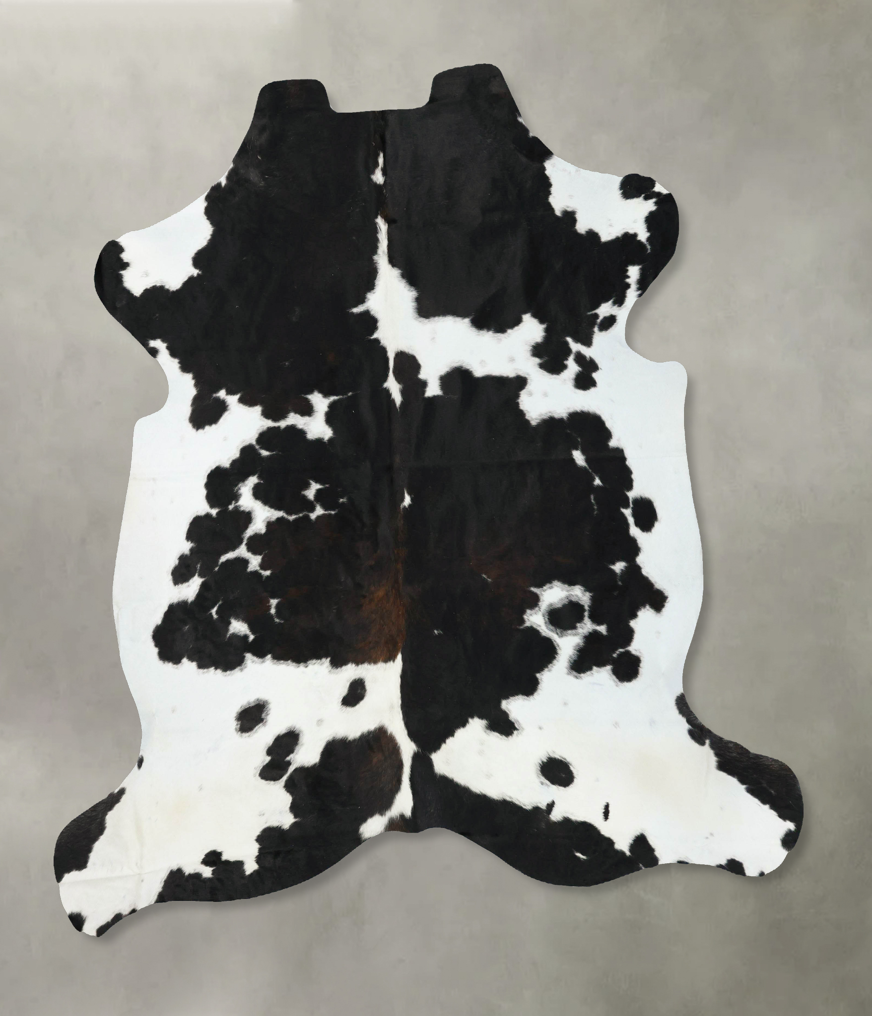 Tricolor Cowhide Rug #B23323