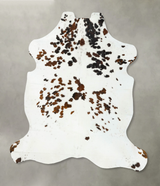 Tricolor XX-Large European Cowhide Rug 7'11"H x 7'2"W #B23367 by Hudson Hides