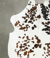 Tricolor XX-Large European Cowhide Rug 7'11"H x 7'2"W #B23367 by Hudson Hides