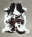 Tricolor XX-Large European Cowhide Rug 8'0"H x 7'0"W #B23375 by Hudson Hides