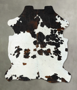 Tricolor XX-Large European Cowhide Rug 8'7"H x 7'2"W #B23378 by Hudson Hides