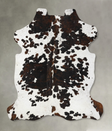 Tricolor XX-Large European Cowhide Rug 7'9"H x 6'7"W #B23389 by Hudson Hides