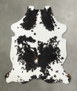 Tricolor XX-Large European Cowhide Rug 7'9"H x 6'9"W #B23404 by Hudson Hides