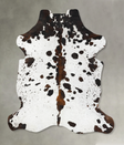 Tricolor XX-Large European Cowhide Rug 7'11"H x 6'8"W #B23415 by Hudson Hides
