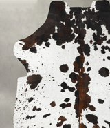 Tricolor XX-Large European Cowhide Rug 7'11"H x 6'8"W #B23415 by Hudson Hides