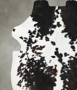 Tricolor XX-Large European Cowhide Rug 7'11"H x 6'9"W #B23467 by Hudson Hides