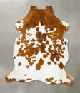 Tricolor XX-Large European Cowhide Rug 8'2"H x 6'9"W #B23468 by Hudson Hides