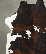 Tricolor XX-Large European Cowhide Rug 7'11"H x 7'3"W #B23470 by Hudson Hides