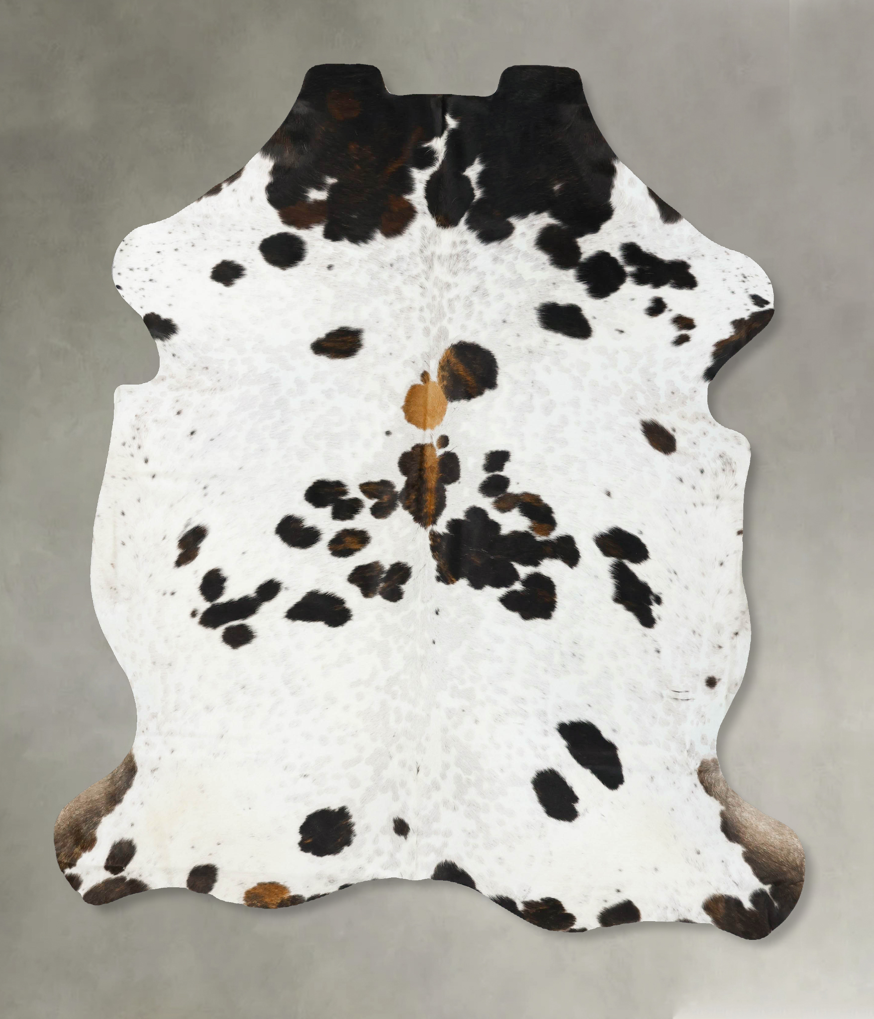 Tricolor Cowhide Rug #B23476
