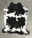 Tricolor XX-Large European Cowhide Rug 8'1"H x 6'9"W #B23489 by Hudson Hides