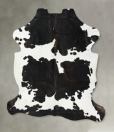 Tricolor XX-Large European Cowhide Rug 8'1"H x 6'9"W #B23489 by Hudson Hides
