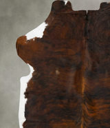 Tricolor X-Large European Cowhide Rug 7'6"H x 6'7"W #B23505 by Hudson Hides