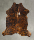 Tricolor XX-Large European Cowhide Rug 7'8"H x 6'11"W #B23510 by Hudson Hides
