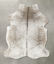 Taupe X-Large European Cowhide Rug 7'1"H x 5'8"W #B23554 by Hudson Hides