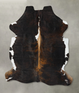Tricolor X-Large European Cowhide Rug 7'4"H x 6'5"W #B23558 by Hudson Hides