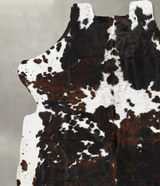 Tricolor XX-Large European Cowhide Rug 7'7"H x 6'9"W #B23575 by Hudson Hides