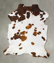 Tricolor XX-Large European Cowhide Rug 8'1"H x 6'10"W #B23622 by Hudson Hides