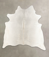 Medium Grey X-Large Brazilian Cowhide Rug 6'11"H x 6'6"W #B2375 by Hudson Hides