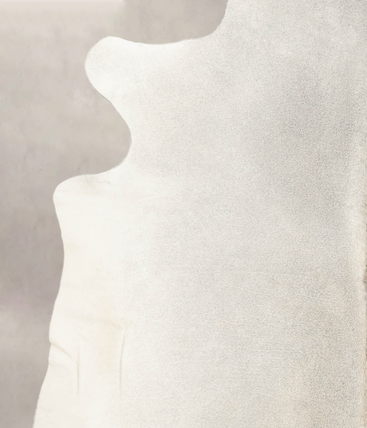 Medium Grey X-Large Brazilian Cowhide Rug 6'11"H x 6'6"W #B2375 by Hudson Hides