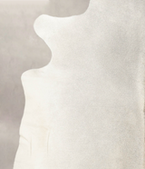 Medium Grey X-Large Brazilian Cowhide Rug 6'11"H x 6'6"W #B2375 by Hudson Hides