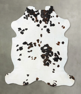 Tricolor X-Large European Cowhide Rug 7'6"H x 6'7"W #B23811 by Hudson Hides