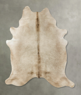 Taupe X-Large Brazilian Cowhide Rug 7'6"H x 6'2"W #B23824 by Hudson Hides