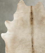 Taupe X-Large Brazilian Cowhide Rug 7'6"H x 6'2"W #B23824 by Hudson Hides