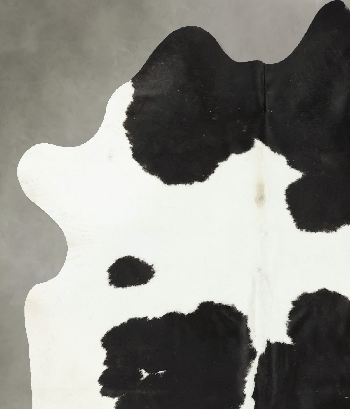 Black and White Cowhide Rug #B23832