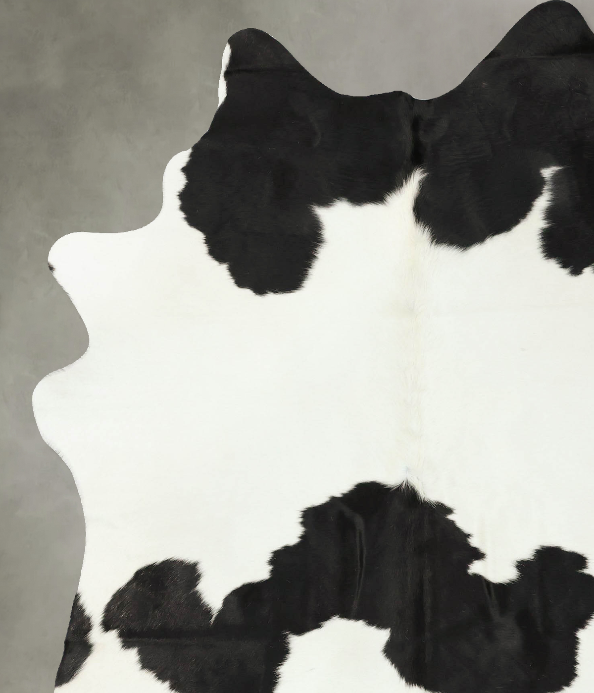 Black and White Cowhide Rug #B23849