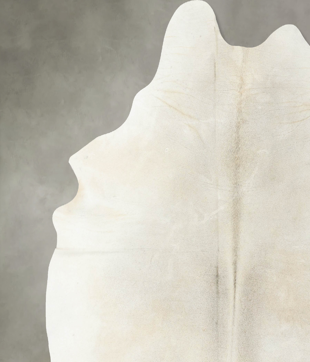 Grey with Beige XX-Large Brazilian Cowhide Rug 8'4"H x 7'0"W #B23856 b