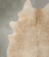 Taupe XX-Large Brazilian Cowhide Rug 7'11"H x 6'5"W #B23878 by Hudson Hides