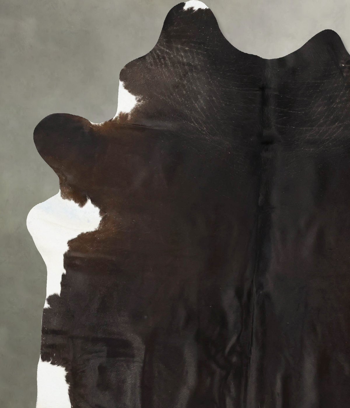 Black and White XX-Large Brazilian Cowhide Rug 8'5"H x 6'11"W #B23895 by Hudson Hides
