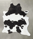 Black and White XX-Large Brazilian Cowhide Rug 8'3"H x 6'2"W #B23898 by Hudson Hides