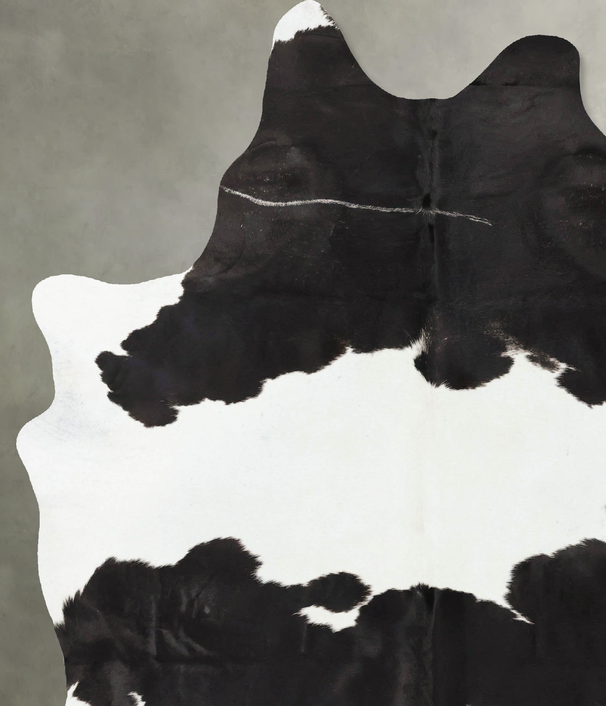 Black and White XX-Large Brazilian Cowhide Rug 8'3"H x 6'2"W #B23898 by Hudson Hides