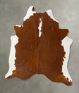 Hereford XX-Large Brazilian Cowhide Rug 8'11"H x 7'2"W #B23903 by Hudson Hides