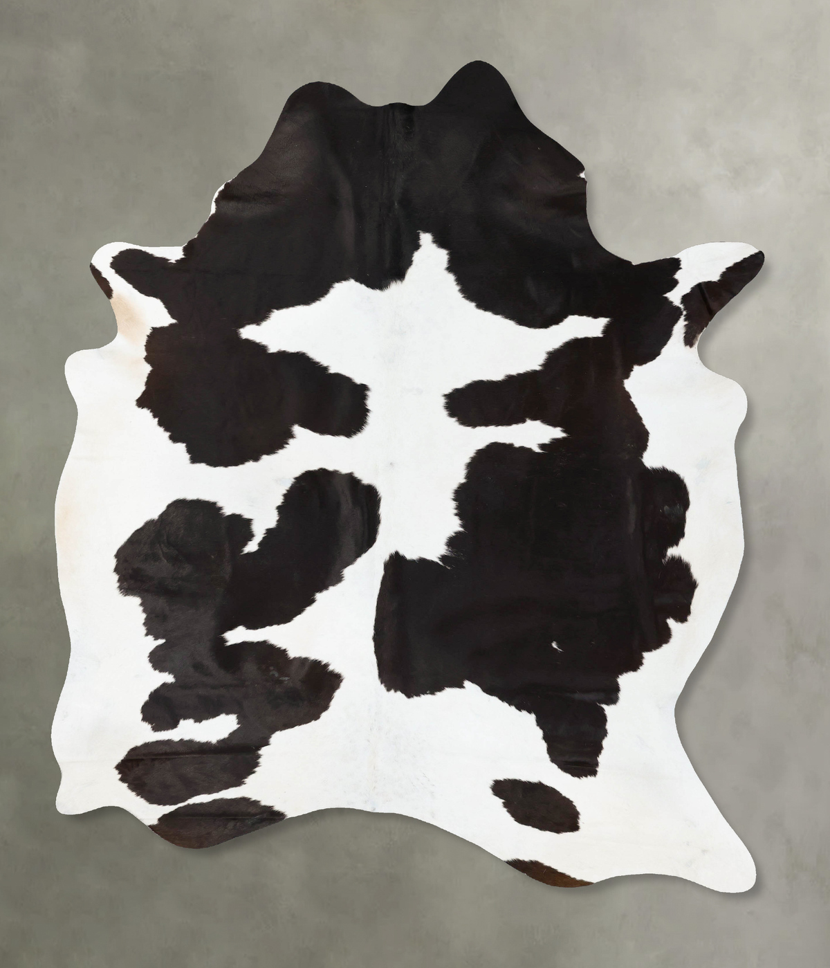 Black and White Cowhide Rug #B23956
