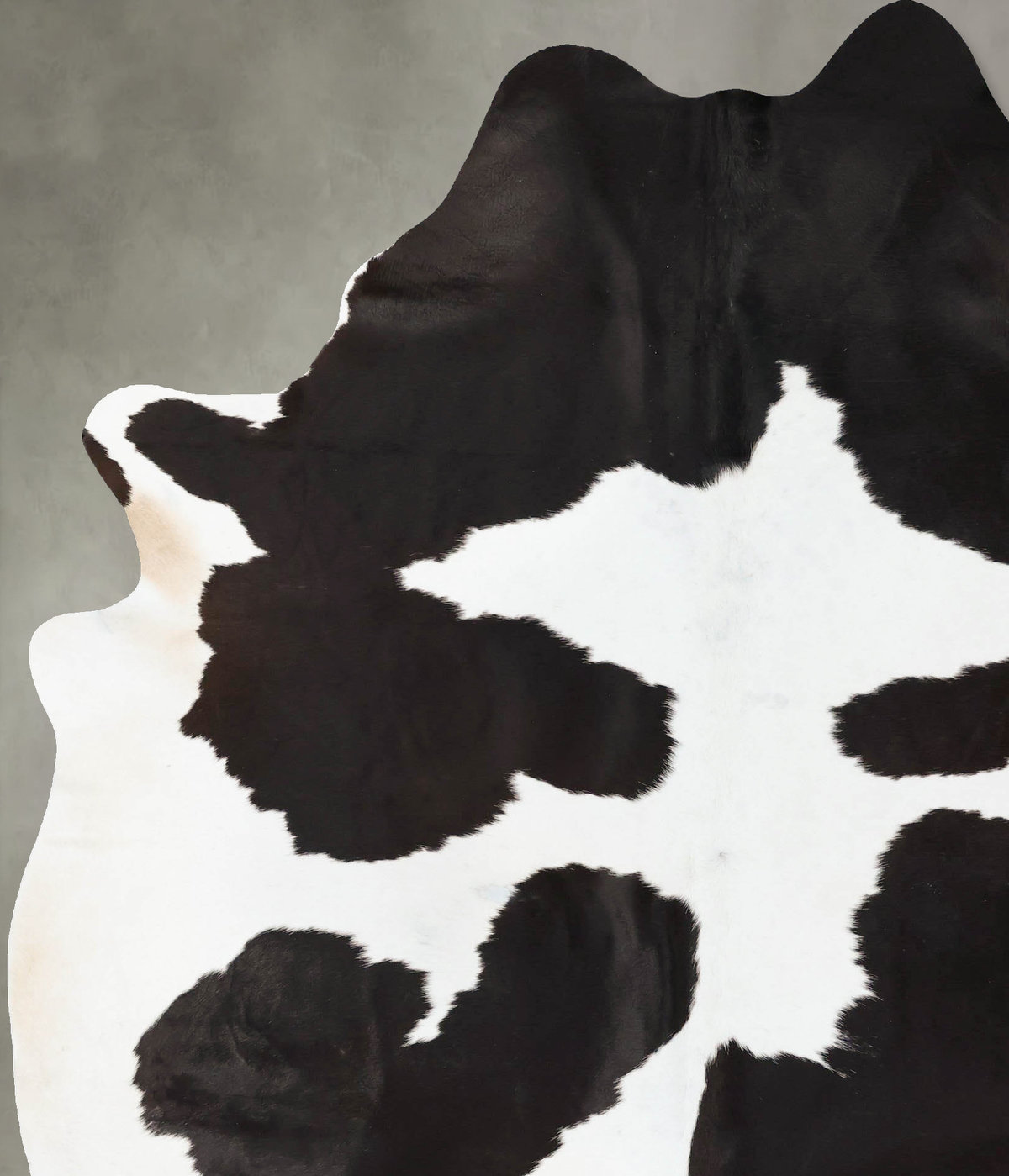 Black and White Cowhide Rug #B23956