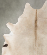 Taupe XX-Large Brazilian Cowhide Rug 8'6"H x 6'10"W #B23971 by Hudson Hides