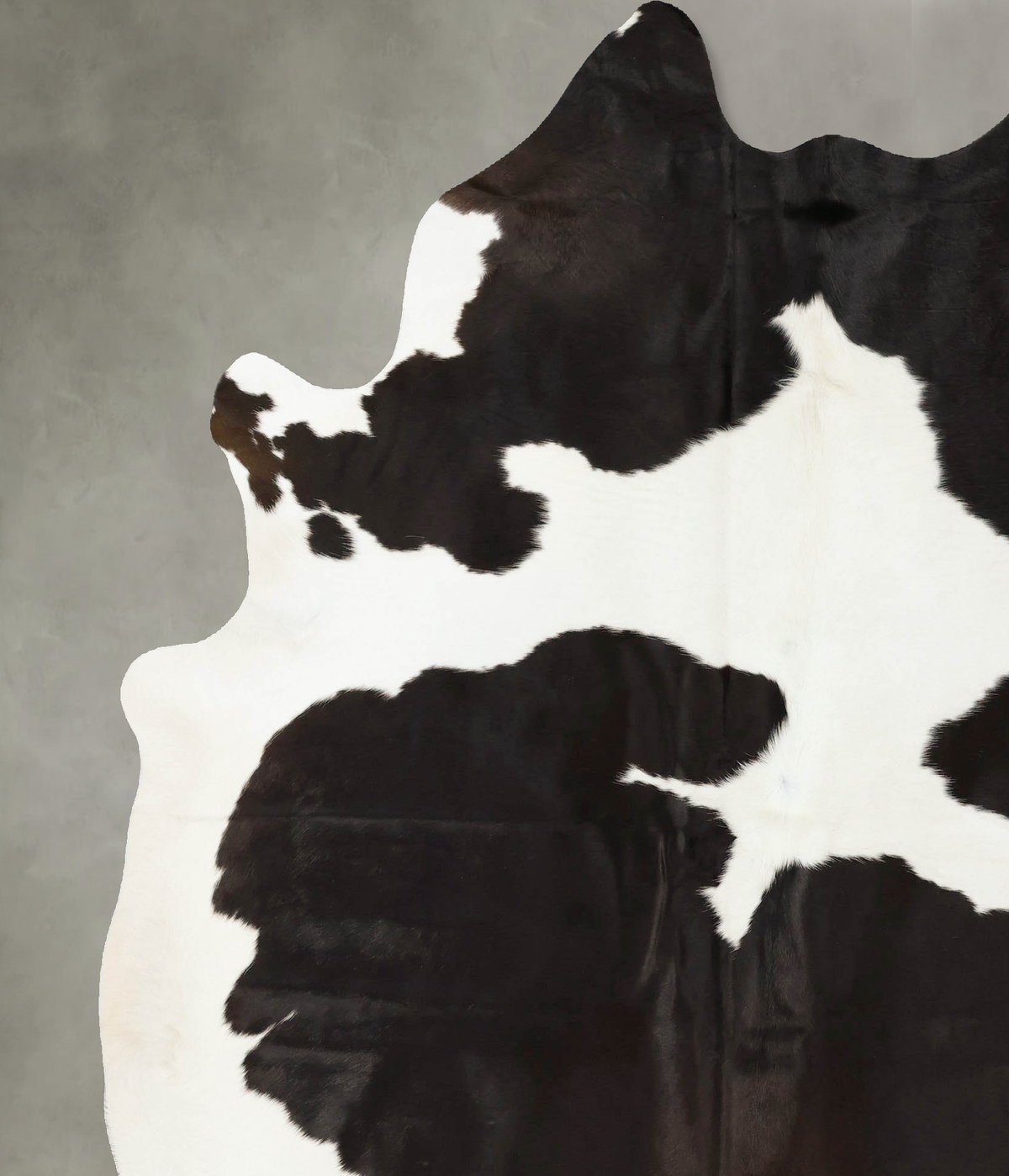 Black and White XX-Large Brazilian Cowhide Rug 8'2"H x 6'6"W #B23980 by Hudson Hides
