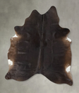 Chocolate X-Large Brazilian Cowhide Rug 7'7"H x 5'11"W #B23988 by Hudson Hides