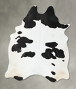 Black and White XX-Large Brazilian Cowhide Rug 8'6"H x 6'4"W #B24020 by Hudson Hides