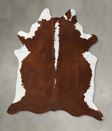 Hereford XX-Large Brazilian Cowhide Rug 8'7"H x 7'3"W #B24032 by Hudson Hides