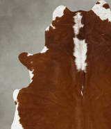 Hereford X-Large Brazilian Cowhide Rug 6'11"H x 5'10"W #B24042 by Hudson Hides