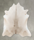 Champagne XX-Large Brazilian Cowhide Rug 7'11"H x 7'1"W #B24064 by Hudson Hides