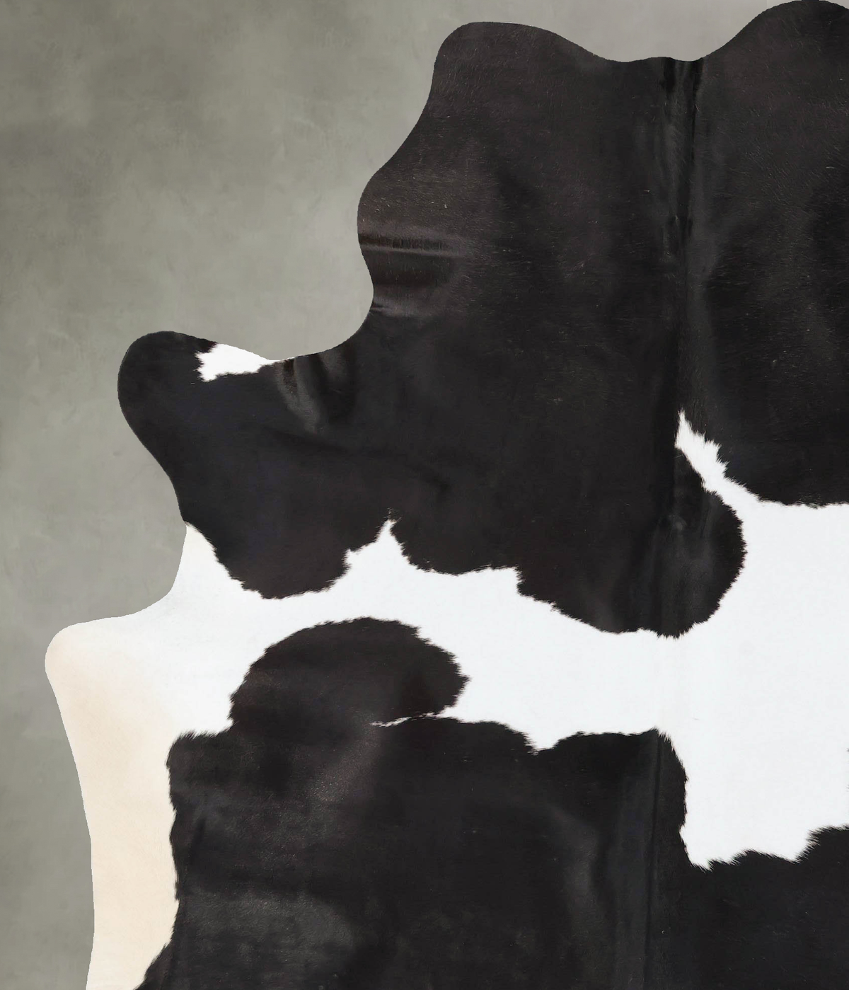Black and White Cowhide Rug #B24067