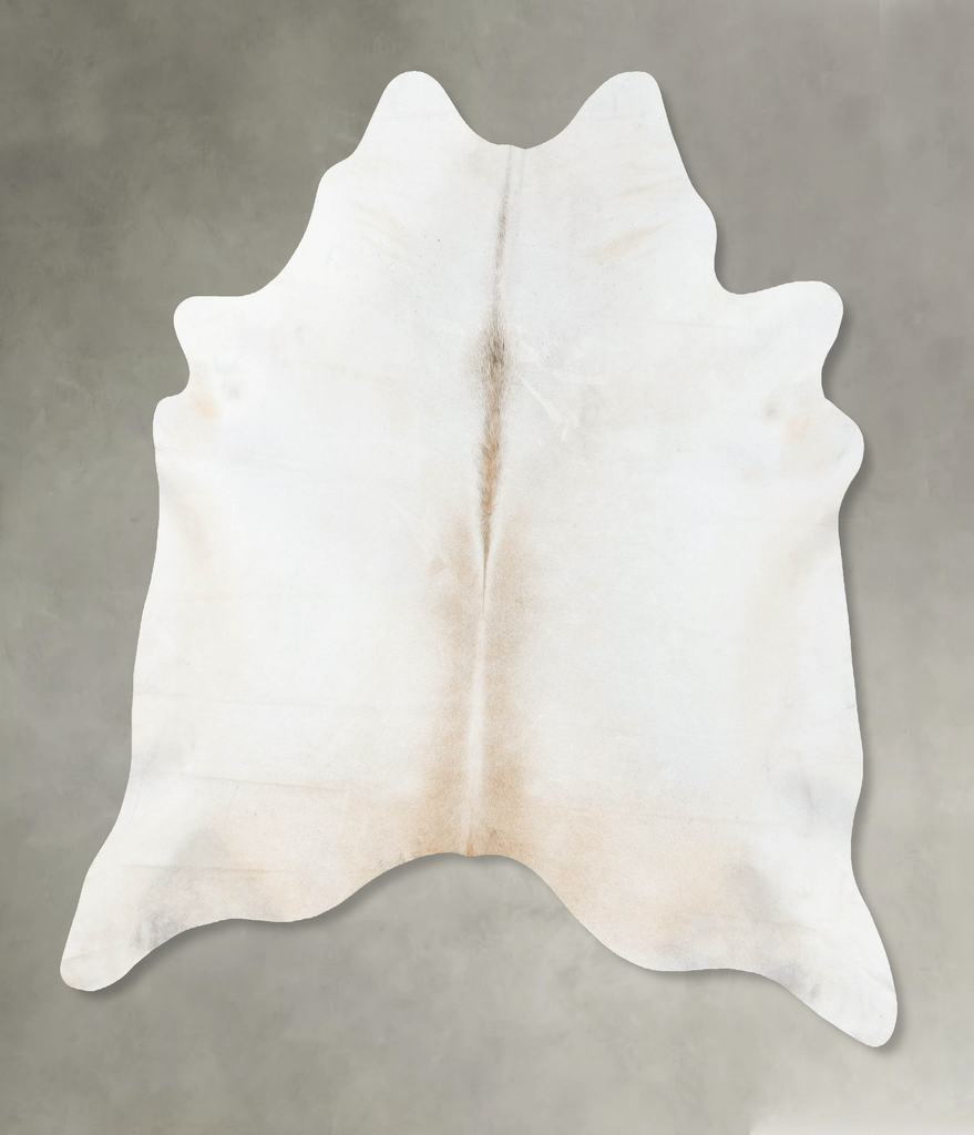 Grey with Beige XX-Large Brazilian Cowhide Rug 7'10"H x 6'9"W #B24069 by Hudson Hides