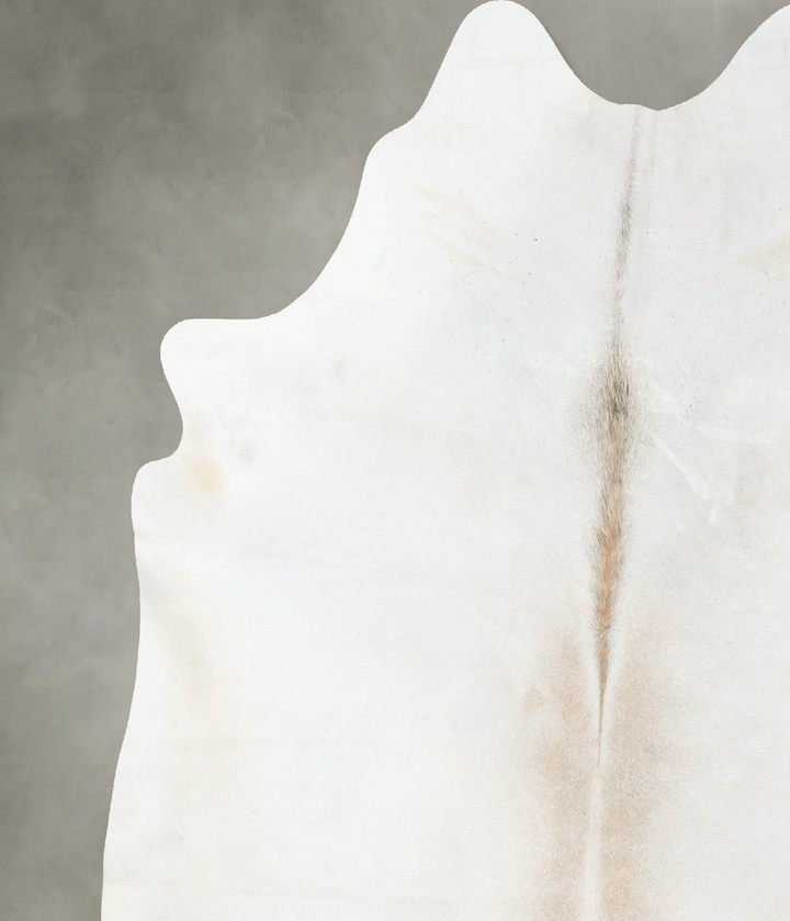 Grey with Beige XX-Large Brazilian Cowhide Rug 7'10"H x 6'9"W #B24069 by Hudson Hides